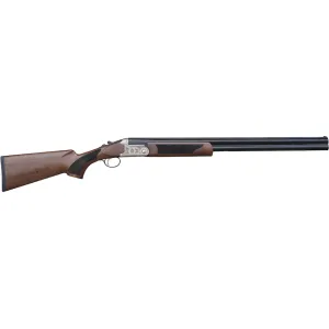 Pointer Acrius Youth Over Under 20 Gauge Shotgun 26" Black Barrel Walnut Field Stock Nickel Receiver