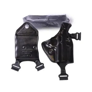 Galco Optic Solution Shoulder Holster Right Hand 1911 3.5" Officer, 4" Commander, 5" Government Optics Ready Leather Black