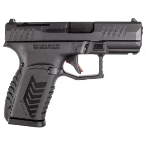Derya DY9Z 9mm Luger Pistol 3.5" Barrel 15+1 Round Melonite Slide Black Grip Black Frame
