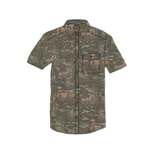 Marsh Wear Men's Hagood Short Sleeve Shirt Forest XL