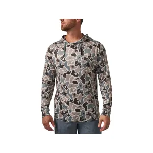 Burlebo Men's Performance Hoodie Mallard Mayhem Camo Large