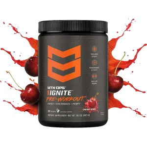 MTN OPS Ignite Pre Workout Cherry Bomb