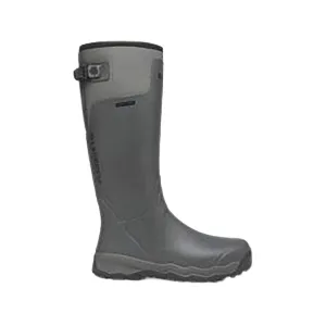 LaCrosse Men's Alphaburly Pro 18" Waterproof Hunting Boots Rubber Gray Sky 10 D