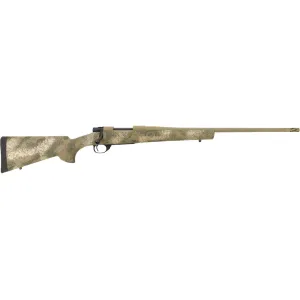 Howa M1500 Fence Line Bolt Action Rifle 300 PRC 24" Flat Dark Earth Threaded Barrel Flat Dark Earth Frame Prairie Reaper Field Stock