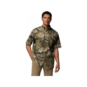Columbia Men's Super Sharptail Short Sleeve Shirt Realtree APX XL