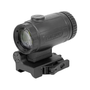 Holosun HM3X Micro 3x Flip Magnifier with QD Mount Aluminum Matte Black