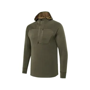 Beretta Men's Apollo Merino Hoodie Green Stone Medium