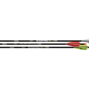 Easton 5.0 Match Grade Carbon Arrows with HIT Inserts and Collars 300 6PK