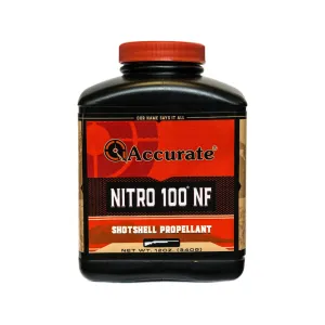 Accurate Nitro 100 Smokeless Gun Powder 3/4 lb
