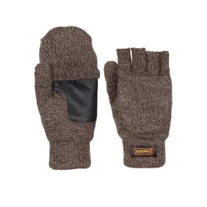 Gamehide Men's Shooting Mittens Brown Camo One Size Fits Most