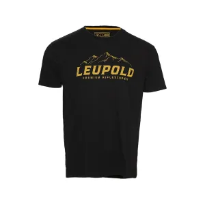 Leupold Men's MTN Short Sleeve Crew Neck T Shirt Black 2XL