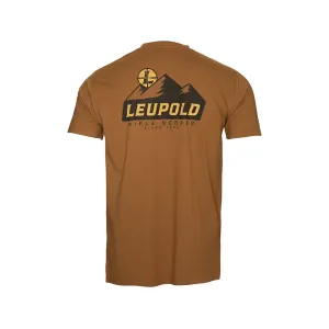 Leupold Men's Mtn Range Short Sleeve Crew Neck T Shirt Coyote 2XL