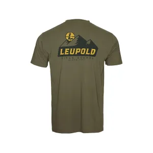 Leupold Men's Mtn Range Short Sleeve Crew Neck T Shirt Light Olive XL