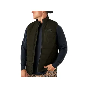 Burlebo Men's Puffer Vest Black Large