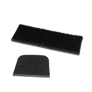 Cir-Cut Super Hair Arrow Rest Kit Black Leather