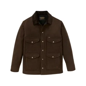 Filson Men's Spokane Insulated Cruiser Coat Brown Large