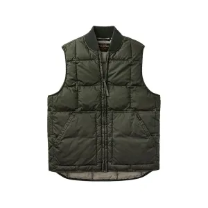 Filson Men's Heritage Cotton Down Vest Beluga XL