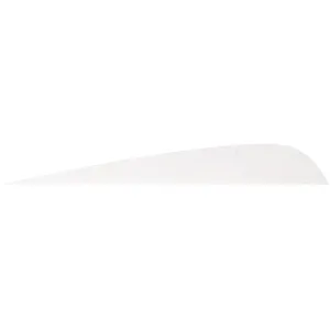 Gateway Feathers Parabolic Feather White 4" Right Wing 50PK