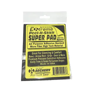 Cir-Cut Super Micro Bow Fleece Pad Black