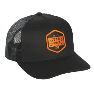 Leupold Men's Antler Badge Hat Black One Size Fits Most