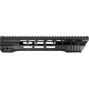 JE Machine Free Float Clamp On AR-15 M-LOK Quadrail Handguard 12" Black