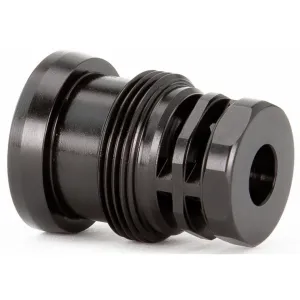 Griffin Armament Taper Mount EZ Brake Suppressor Mount 3/4"-24 Thread 45 Caliber Stainless Steel Nitride