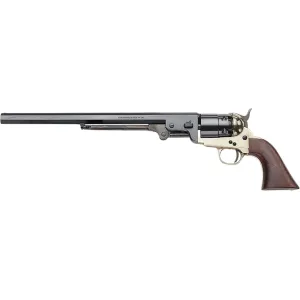 Pietta 1851 Navy Buntline Black Powder Revolver 44 Caliber 12" Blued Barrel Brass Frame Walnut Grip