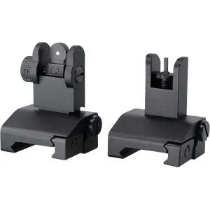 JE Machine Flip Up Sight Set Aluminum