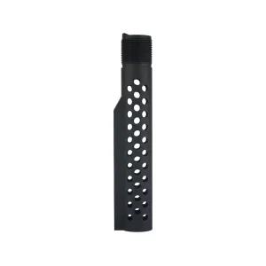 JE Machine Dot Skeletonized Mil-Spec AR-15 Carbine Buffer Tube