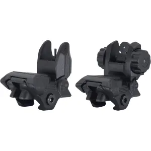 JE Machine Tactical Flip Up Sight Set Polymer