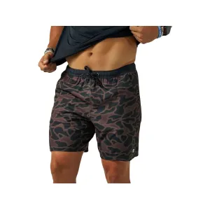 Burlebo Men's Athletic Shorts Bendita Camo Medium