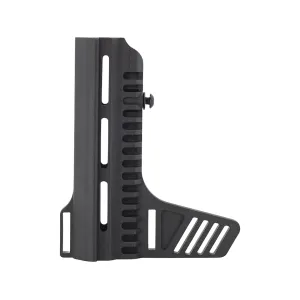 JE Machine Skeletonized AR-15 Pistol Brace Black