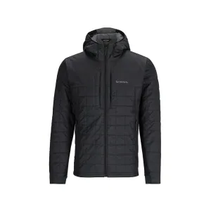 Simms Men's Fall Run Hybrid Full Zip Hoodie Black Large