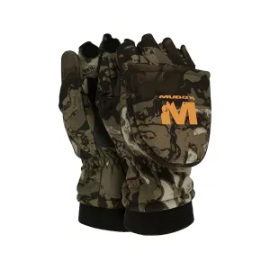 Muddy Outdoors Men's Enhance Heat Pop Top Mittens Veil Canyon Gray Large
