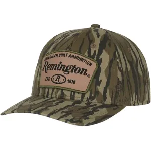 Remington Men's Logo Hat Mossy Oak Bottomland Camo One Size Fits Most