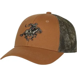 Winchester Men's Horse and Rider Hat Brown/Camo One Size Fits Most
