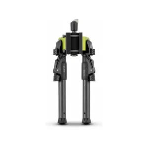 MDT GRND-POD Carbon Fiber Bipod Picatinny Mount 4.5-9 Inches Black/Green