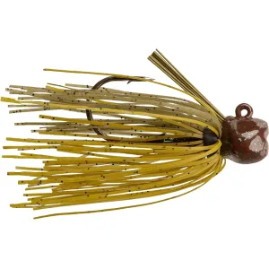 Strike King Bitsy Football Jig Green Crawfish 3/8 oz