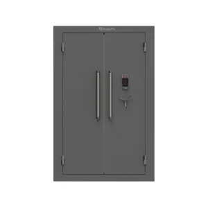 Hornady Mobilis Double Door MAX Fire-Resistant Modular Gun Safe with Vexis Electronic Lock Gray