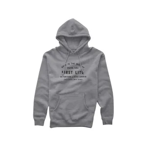 First Lite Men's Standard Issue 2.0 Hoodie Stone Heather 2XL