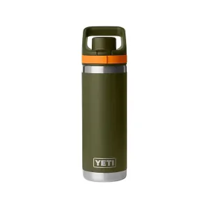 YETI Rambler 18 oz Vacuum Insulated Bottle with Flip Chug Lid Open Country