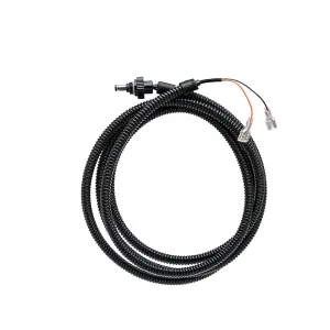 Black Gate DC Armored Power Cable Pigtail 6.5'
