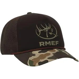 RMEF Men's Logo Hat Black One Size Fits Most