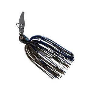 Z-Man Chatterbait Elite EVO HD Bladed Jig Bruised Green Pumpkin 1/2 oz