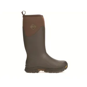 Muck Boots Men's Arctic Ice Arctic Grip All Terrain Waterproof 8mm Insulated Hunting Boots Rubber Brown 13 D