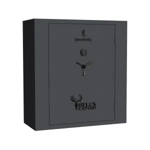 Browning Hell's Canyon Fire Resistant 65 Gun Safe with Electronic Lock Textured Charcoal