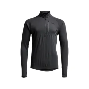 Sitka Gear Men's Core 220 Long Sleeve Half Zip Merino Wool Base Layer Shirt Lead 2XL