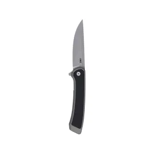 CRKT Q Compact Pocket Knife 2.95" Drop Point CPM S35VN Bead Blasted Blade Titanium/G-10 Handle Black