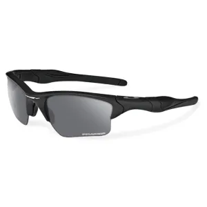 Oakley Men's SI Half Jacket 2.0 XL Polarized Sunglasses Matte Black Frame Gray Lens