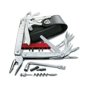 Victorinox Swiss Army SwissTool X Plus Multi Tool Stainless Steel Stainless With Leather Pouch
